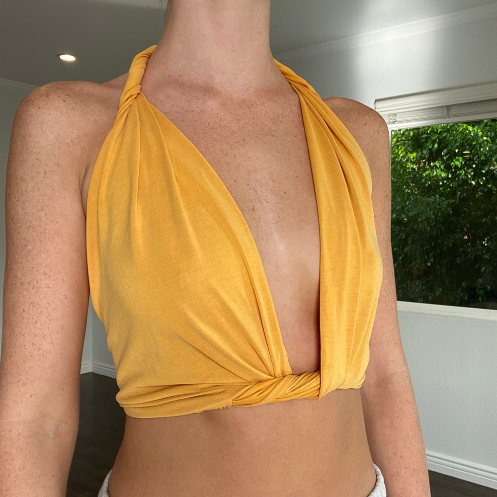 Gorgeous Wrap Style Crop Top